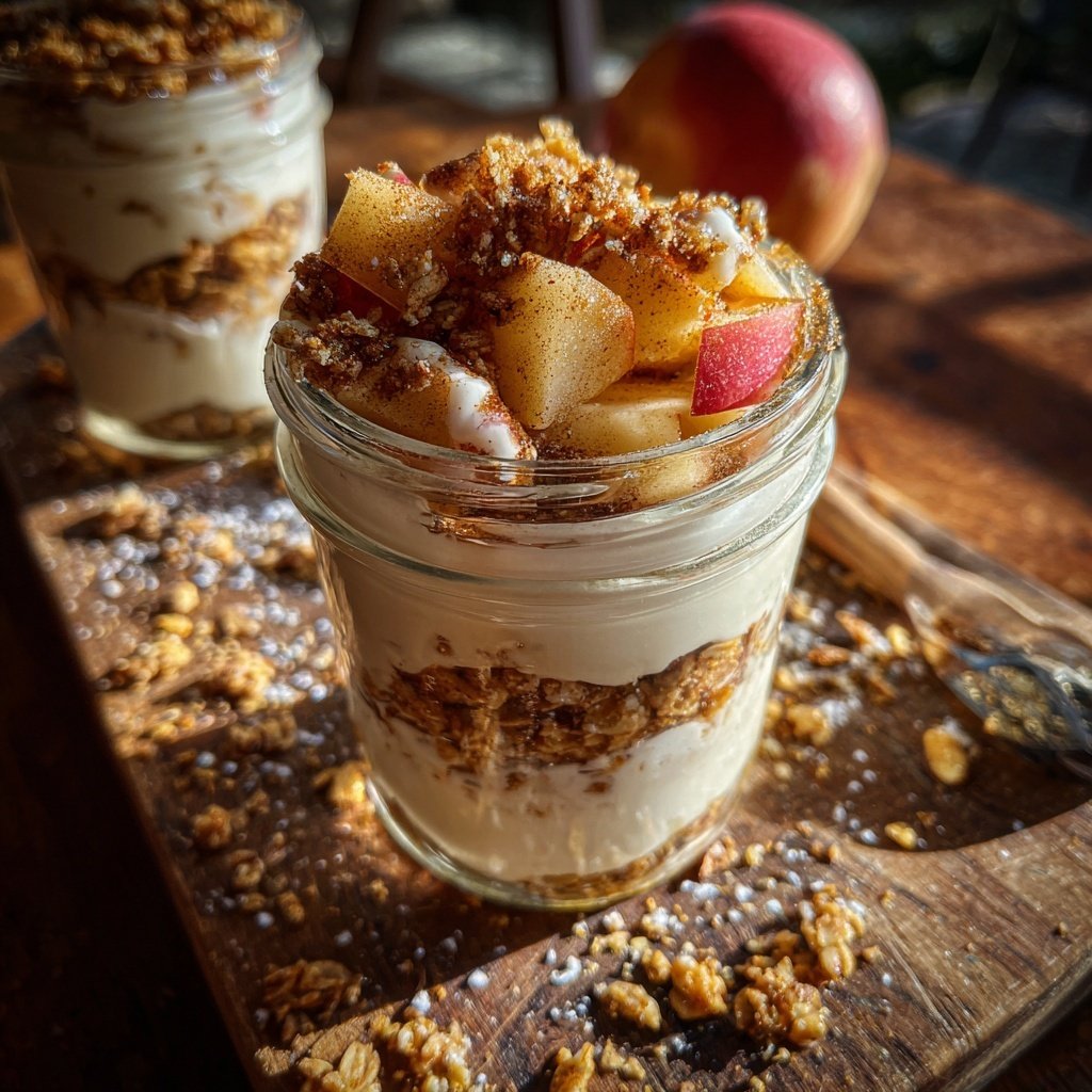Apple Cinnamon Yogurt Parfait