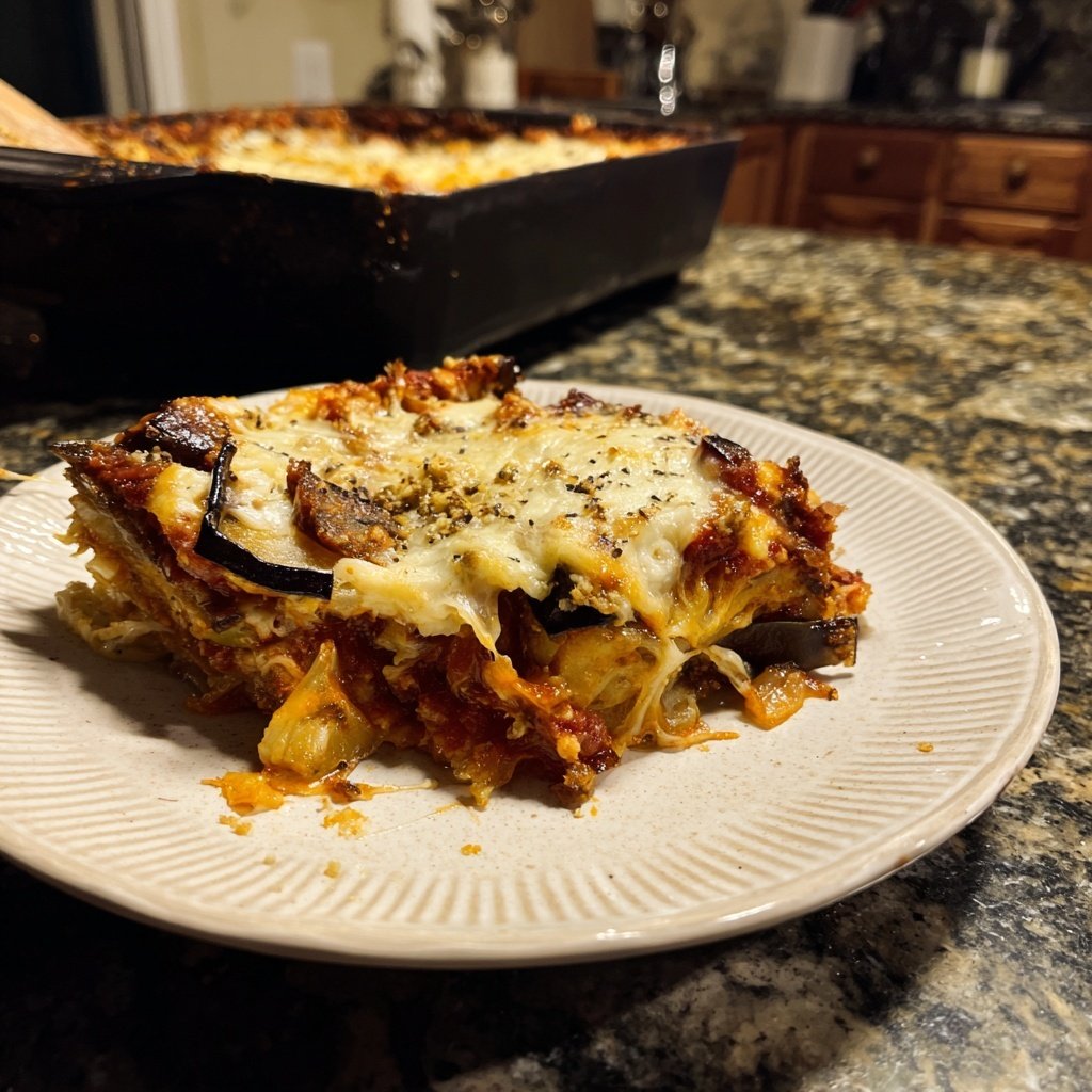 Eggplant Parmesan Bake
