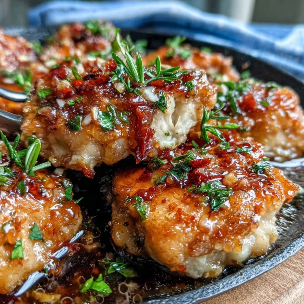 Spring Dinner Honey Garlic Chicken