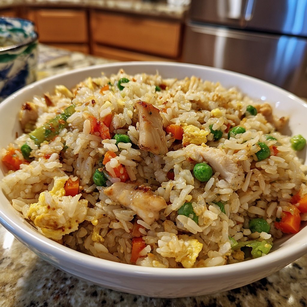 Homemade Chicken Fried Rice