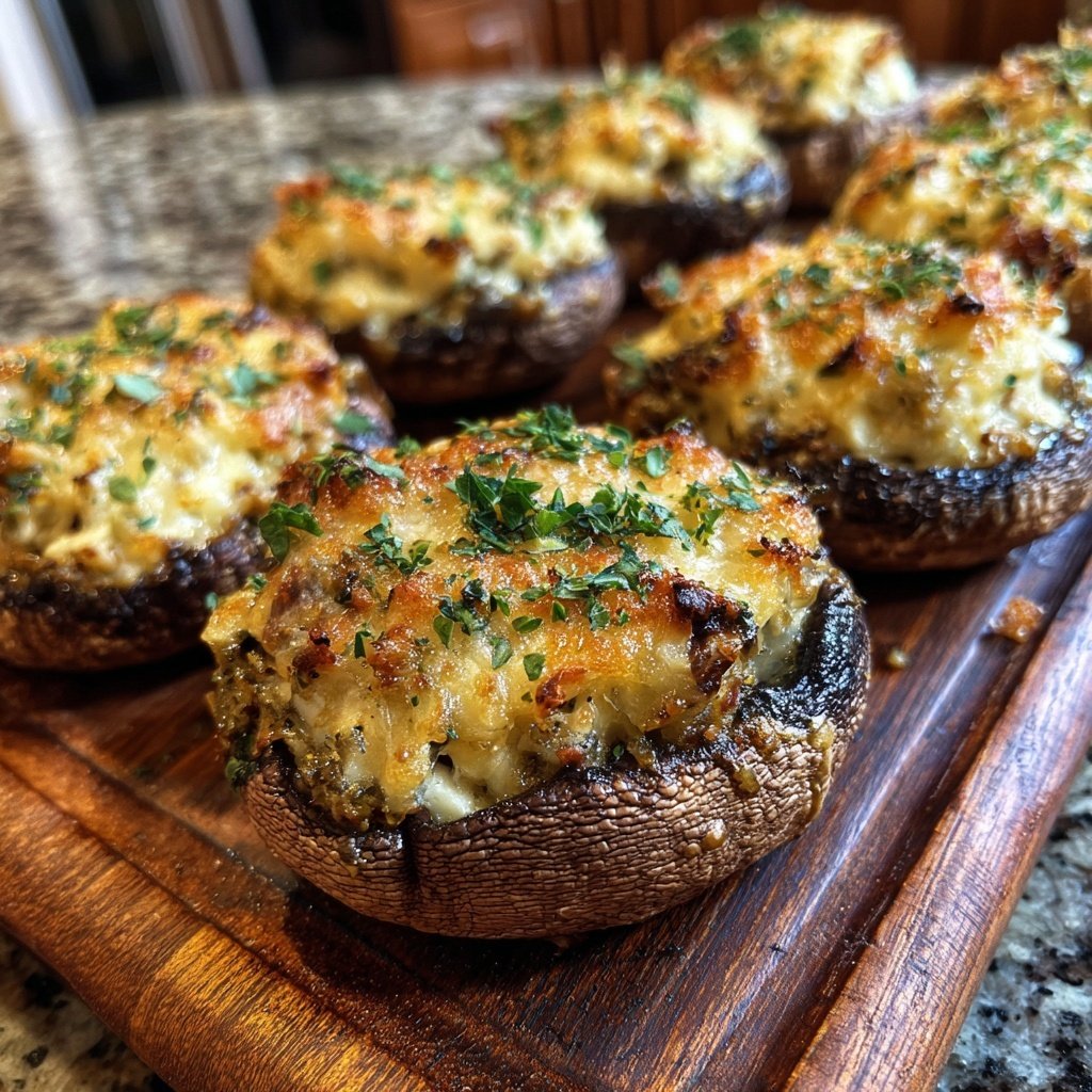 Stuffed Portobello Mushrooms