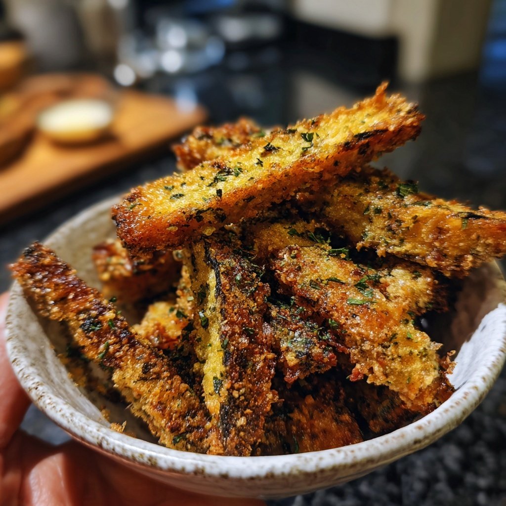 Crispy Eggplant Veggie Fries