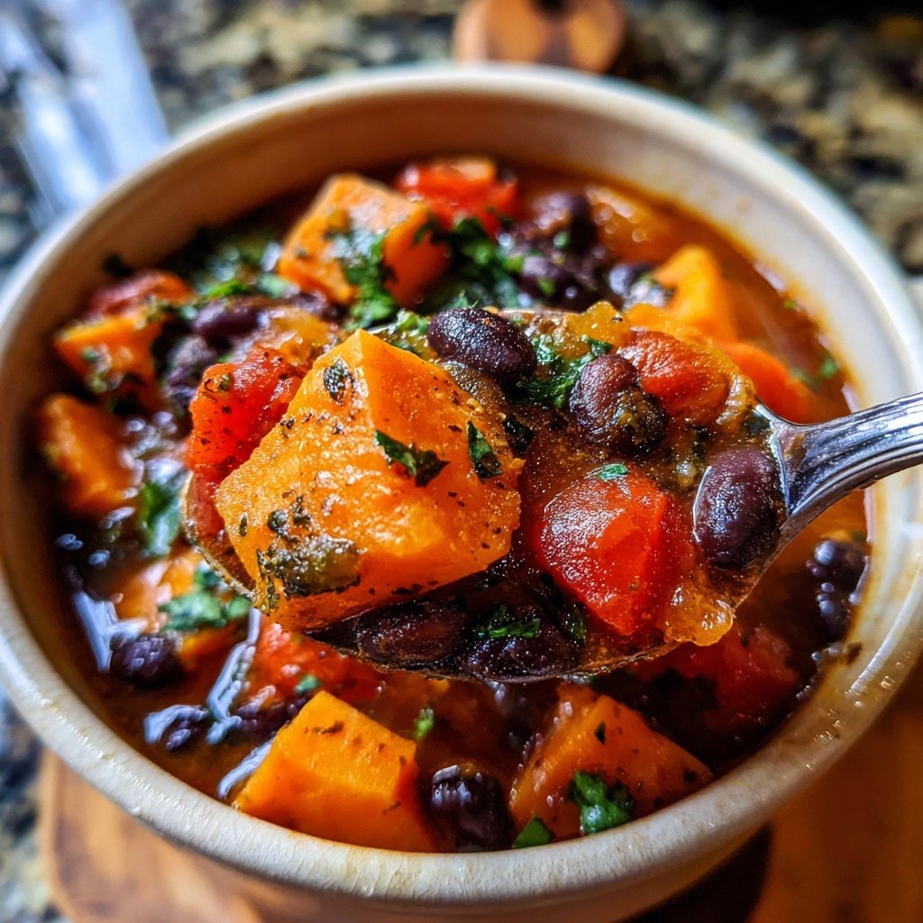 Healthy Crockpot Sweet Potato Stew