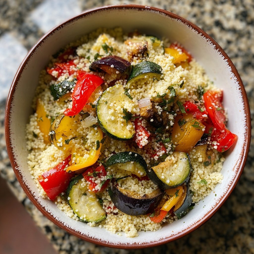 Herb Roasted Vegetable Couscous