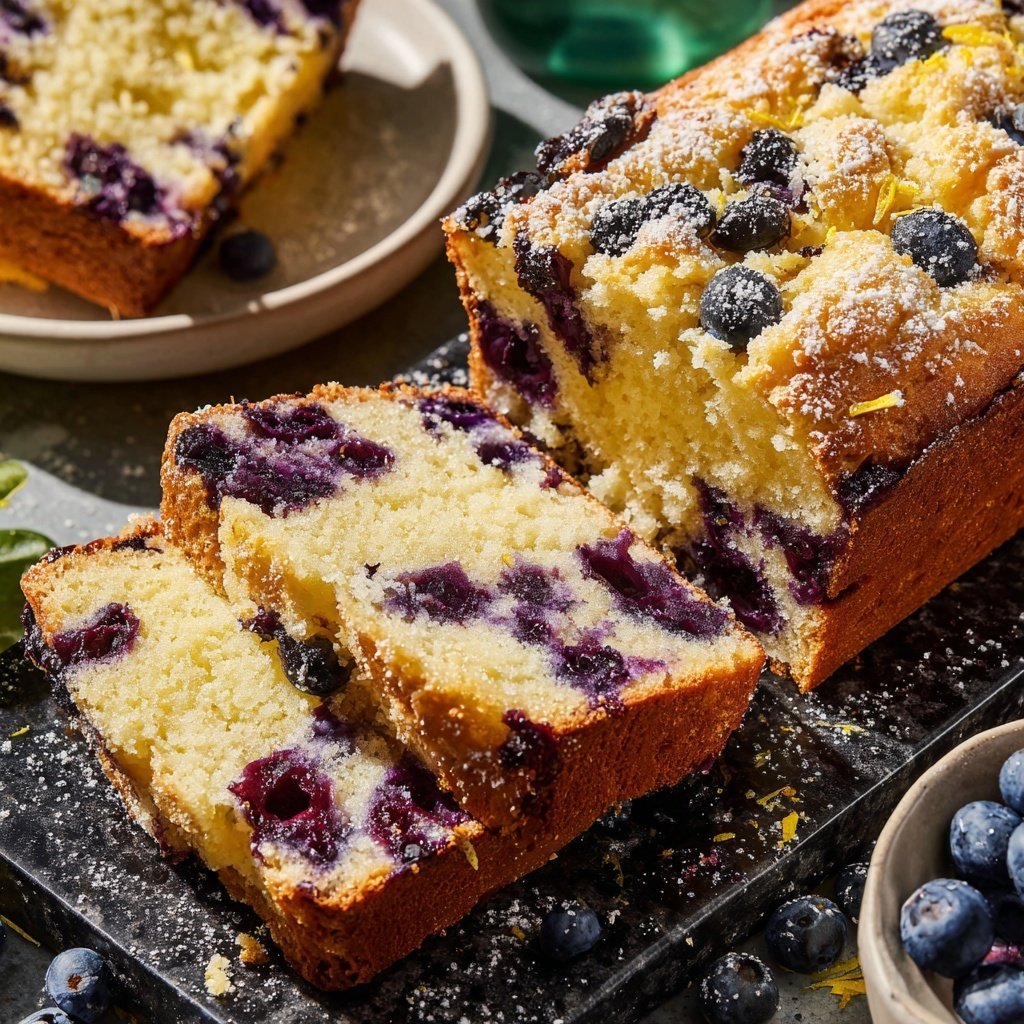 Blueberry Lemon Breakfast Bread